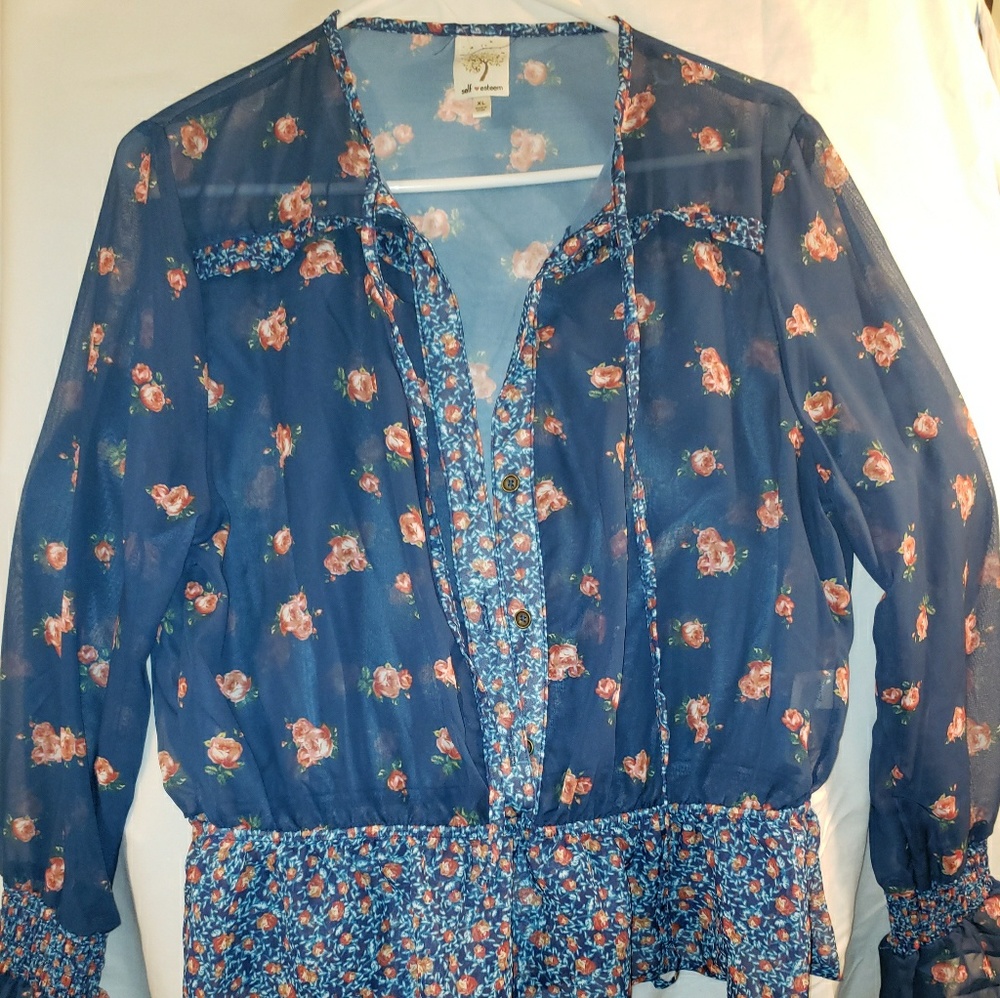 Women's Sheer Blouse